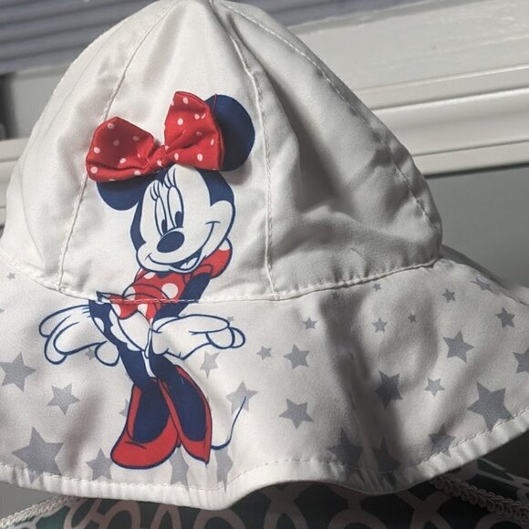 Disney Minnie Mouse Toddler Summer Beach Hat - Picture 3 of 3